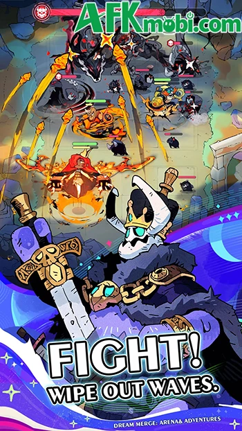 Xây dựng đội hình trong Dream Merge Arena Adventures Gameplay hợp nhất anh hùng Dream Merge