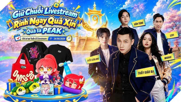 Skin áo dài Tinh Hoa Lạc Việt trong OMG 3Q - VNG Skin áo dài Tinh Hoa Lạc Việt trong OMG 3Q - VNG