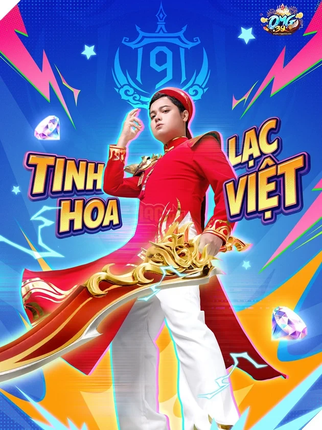 Skin áo dài Tinh Hoa Lạc Việt trong OMG 3Q - VNG Skin áo dài Tinh Hoa Lạc Việt trong OMG 3Q - VNG