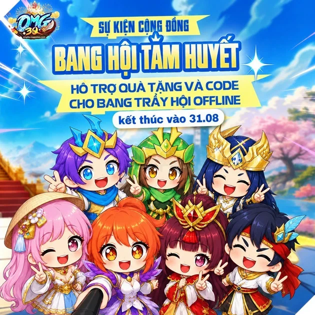 Tượng Đài OMG 3Q - VNG Chiêu Đãi Game Thủ Đại Tiệc Sinh Nhật 9 Tuổi Cực Khủng Tượng Đài OMG 3Q - VNG Chiêu Đãi Game Thủ Đại Tiệc Sinh Nhật 9 Tuổi Cực Khủng