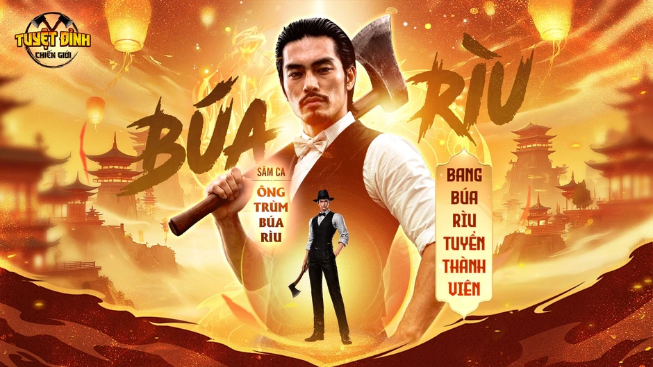Tuyệt Đỉnh Chiến Giới: MMORPG của Vplay bắt tay Trần Quốc Khôn – Đại Ca Sâm