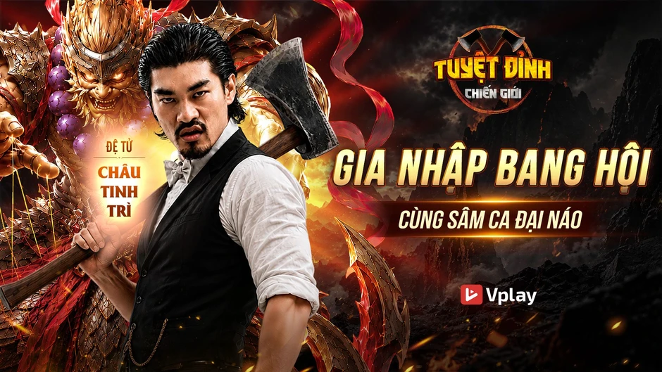 Tuyệt Đỉnh Chiến Giới: MMORPG của Vplay bắt tay Trần Quốc Khôn – Đại Ca Sâm