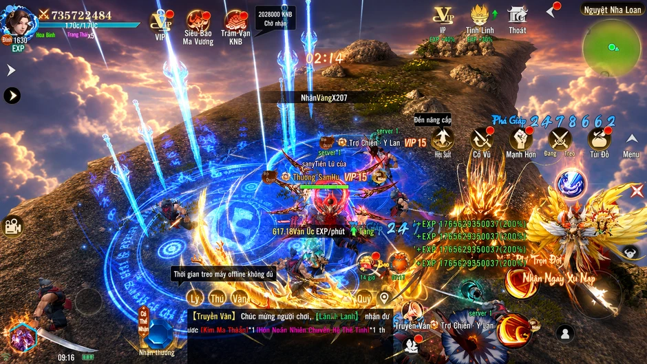 Tuyệt Đỉnh Chiến Giới: MMORPG của Vplay bắt tay Trần Quốc Khôn – Đại Ca Sâm