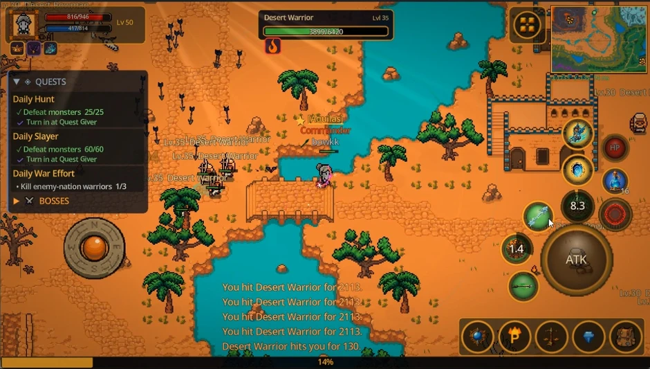 Vaelmark - MMORPG Pixel Trở Lại "Xưng Bá" Với Đại Chiến Quốc Gia Không Hồi Kết
