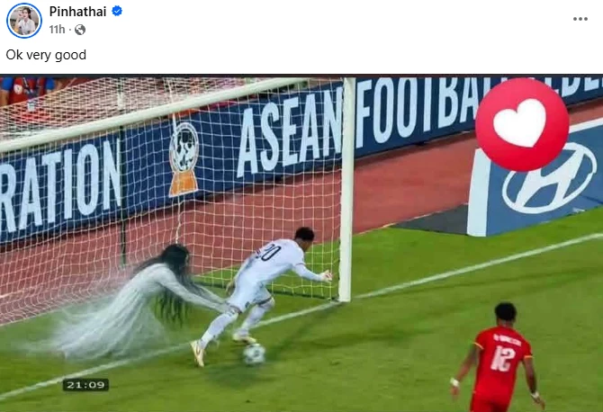 Việt Nam vô địch ASEAN Cup: Hot girl Thái Lan Pinhathai 'gây sốt' MXH Việt Nam vô địch ASEAN Cup: Hot girl Thái Lan Pinhathai 'gây sốt' MXH