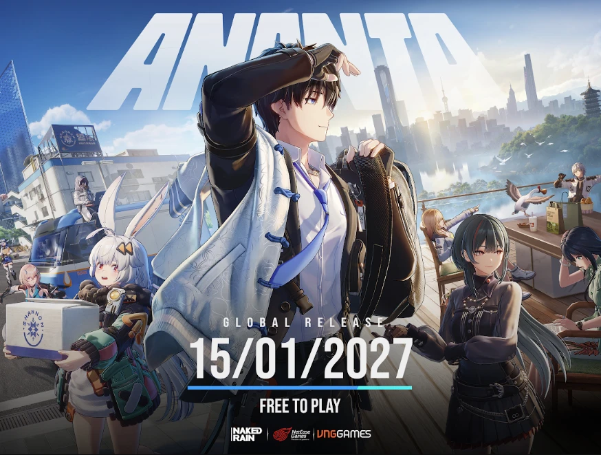 ANANTA - game nhập vai thế giới mở đô thị do VNGGames phát hành tại Việt Nam