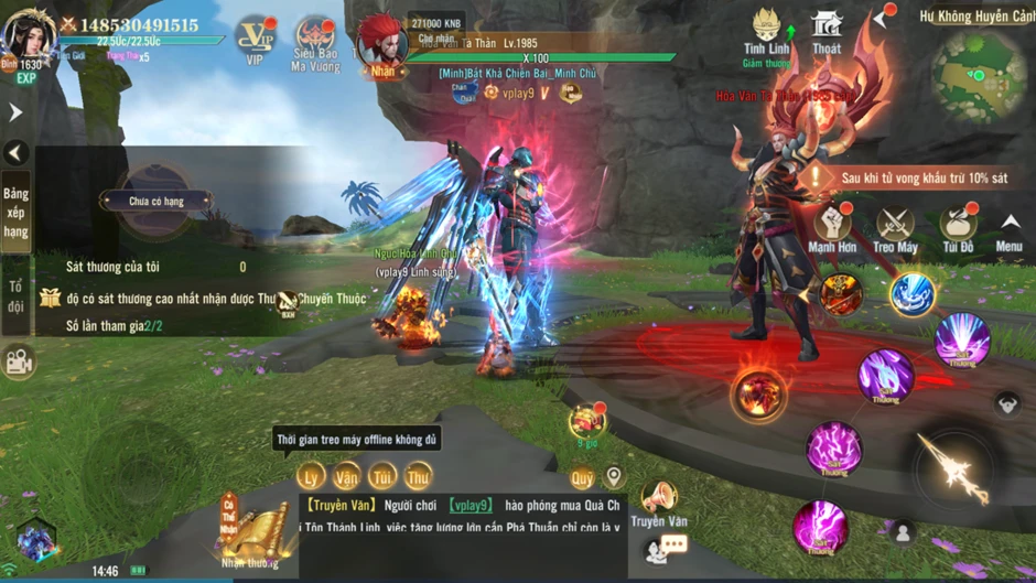 Cơ chế Cày To Win cân bằng game thủ trong Tuyệt Đỉnh Chiến Giới – MMORPG Vplay 2026
