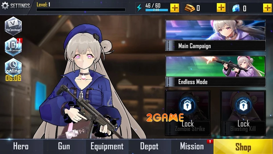 Waifu Dashshot - Màn Trình Diễn Bắn Súng Núp Chắn Đầy Biến Hóa