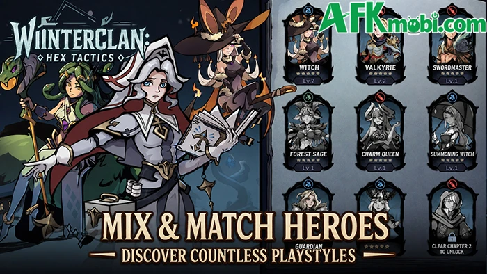 Winterclan: Hex Tactics game chiến thuật theo lượt cờ lục giác