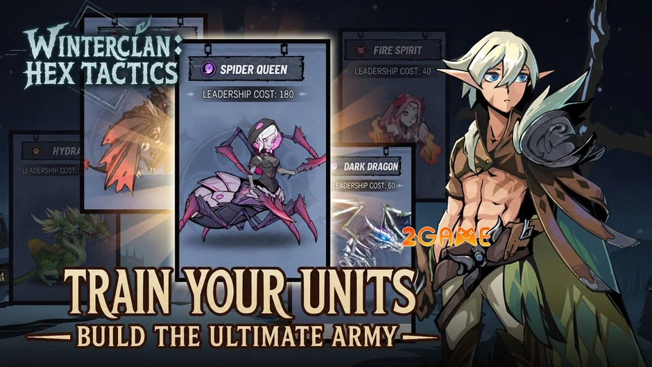 Winterclan: Hex Tactics Mobile – Hành trình khám phá vương quốc băng giá trong game chiến thuật ô lục giác