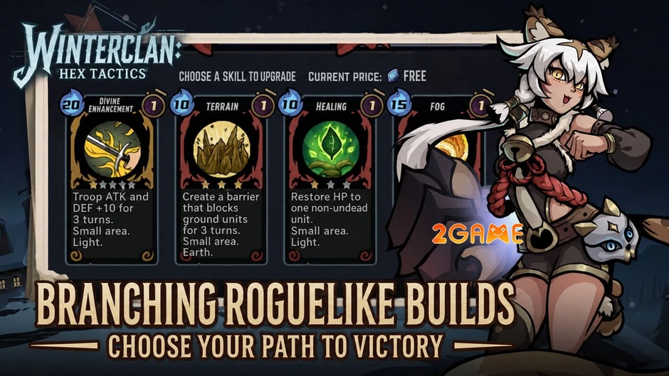 Winterclan: Hex Tactics Mobile – Vương quốc băng giá và lối chơi cờ ô lục giác hấp dẫn