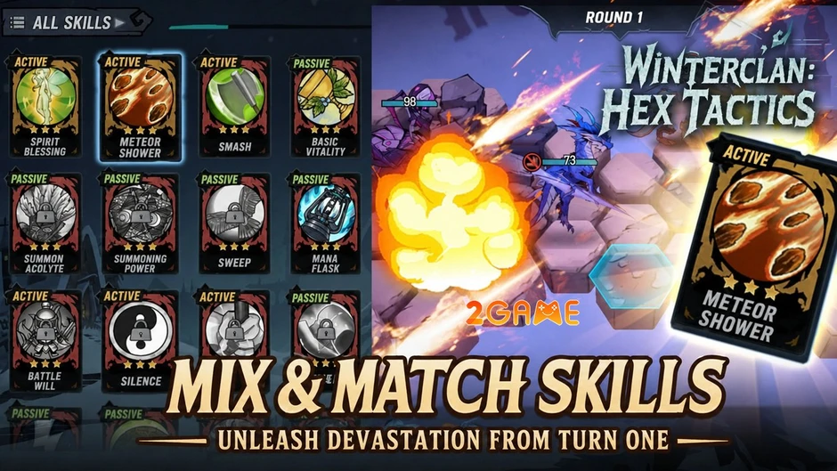 Winterclan: Hex Tactics – Chinh phục vương quốc băng giá cùng chiến thuật ô lục giác đỉnh cao