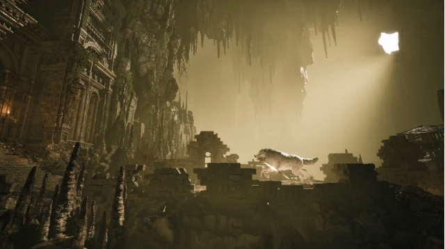 Game Soulslike Stray Dog: Nhập vai chú chó hoang ngậm kiếm chiến đấu mãn nhãn trên Steam
