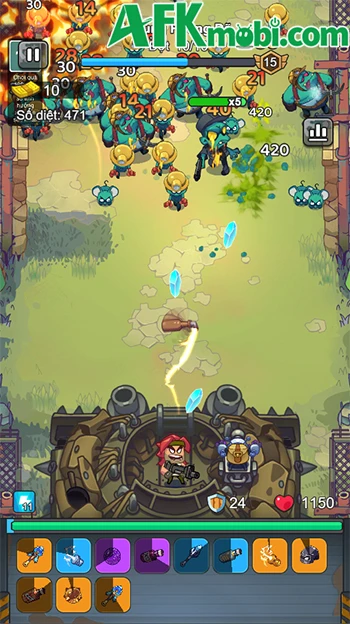 Game phòng thủ ZA War: Survival VN - lối chơi roguelike kết hợp xếp balo hấp dẫn