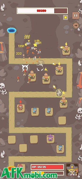 Zigzag Defense: TD – Game phòng thủ roguelike đầy thử thách