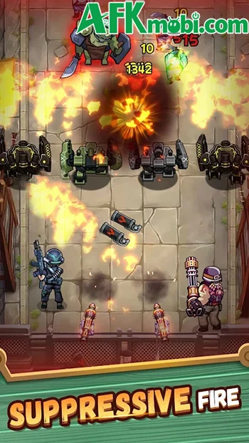 Zombie Defense game phòng thủ roguelike với cơ chế xếp balo