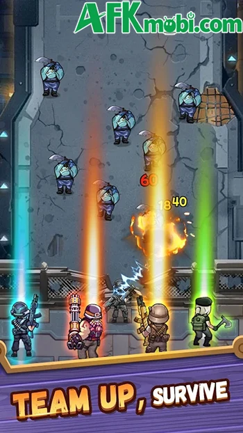 Zombie Defense game phòng thủ roguelike với cơ chế xếp balo