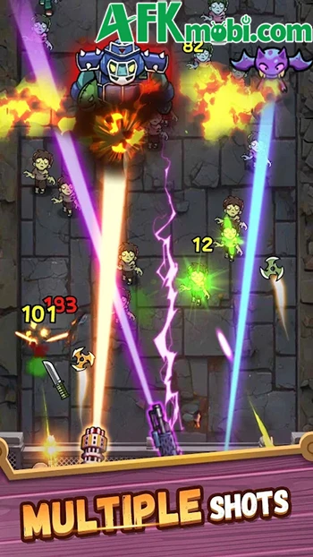Zombie Defense game phòng thủ roguelike với cơ chế xếp balo