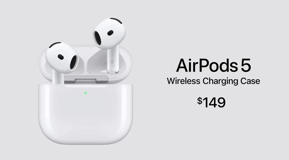 Apple giới thiệu AirPods 5 với loạt công nghệ được nâng cấp rõ rệt
