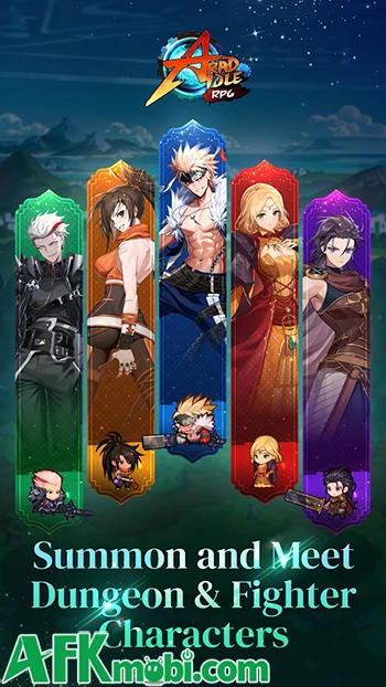 Arad: Idle RPG game nhập vai nhàn rỗi lấy chủ đề từ series DNF