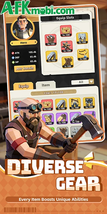 Attribute Reaper: Endless Hero - Tiêu diệt kẻ thù để tăng sức mạnh Attribute Reaper: Endless Hero - Tiêu diệt kẻ thù để tăng sức mạnh