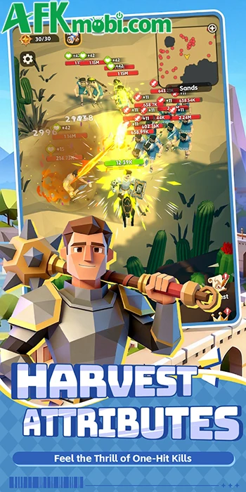 Attribute Reaper: Endless Hero - Tiêu diệt kẻ thù để tăng sức mạnh Attribute Reaper: Endless Hero - Tiêu diệt kẻ thù để tăng sức mạnh
