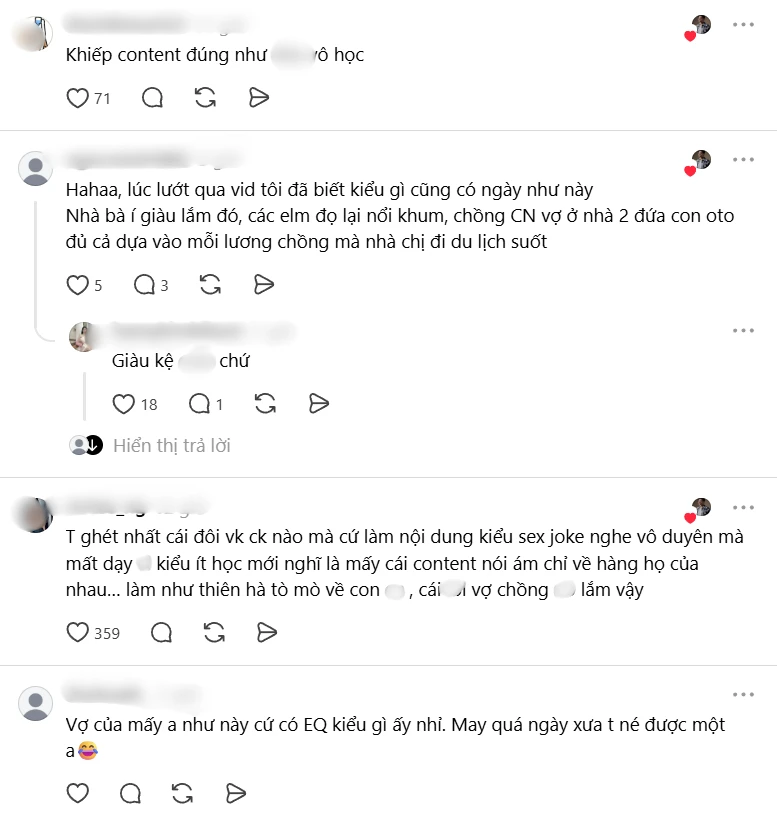 Báo động tràn lan content tục tĩu đời sống vợ chồng trên TikTok, dân mạng lo ngại cho thế hệ tương lai Báo động tràn lan content tục tĩu đời sống vợ chồng trên TikTok, dân mạng lo ngại cho thế hệ tương lai