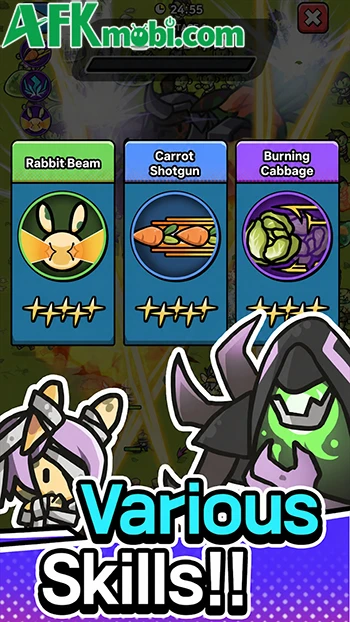 BunnyFarm: Zombie Defense - Trồng cà rốt để bảo vệ trang trại thỏ