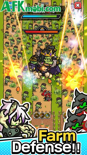 BunnyFarm: Zombie Defense - Trồng cà rốt để bảo vệ trang trại thỏ