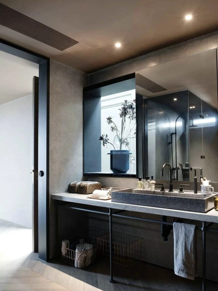 Căn duplex đậm nét nam tính của tổng tài Tỉnh Bách Nhiên