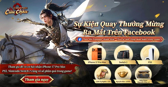 Chinh Phục Cửu Châu chính thức mở Open Beta, giải đấu tiền thưởng trị giá 1 triệu USD đồng loạt mở