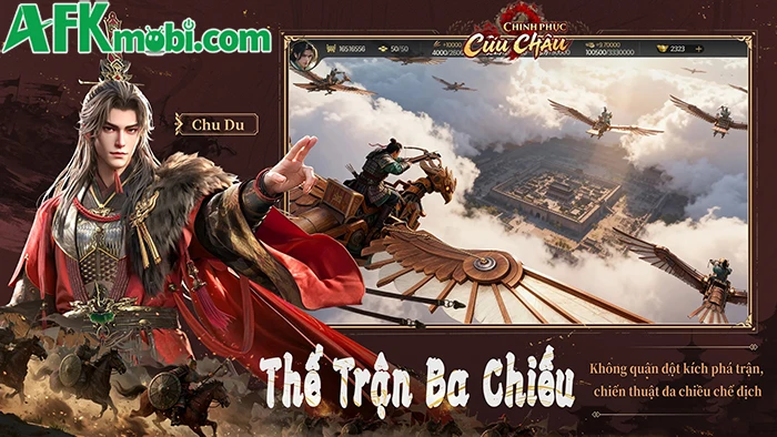 Chinh Phục Cửu Châu game SLG đề tài Tam Quốc về Việt Nam