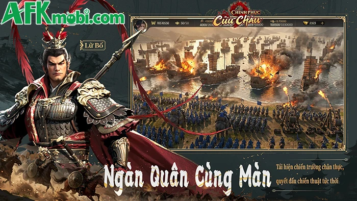 Chinh Phục Cửu Châu game SLG đề tài Tam Quốc về Việt Nam