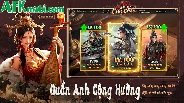 Chinh Phục Cửu Châu game SLG đề tài Tam Quốc về Việt Nam