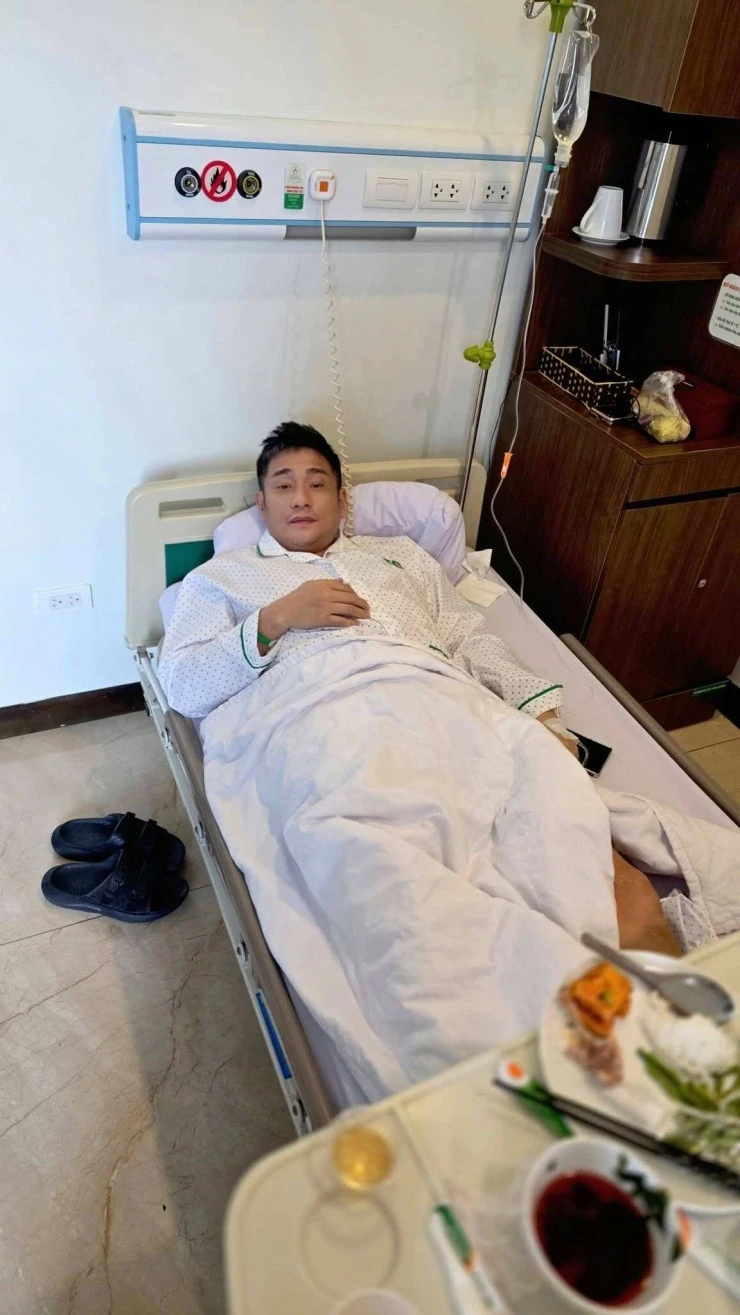 Diễn viên Minh Tiệp nhập viện