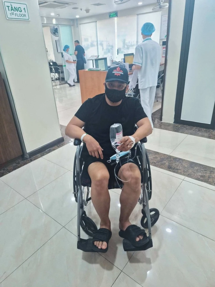 Diễn viên Minh Tiệp nhập viện