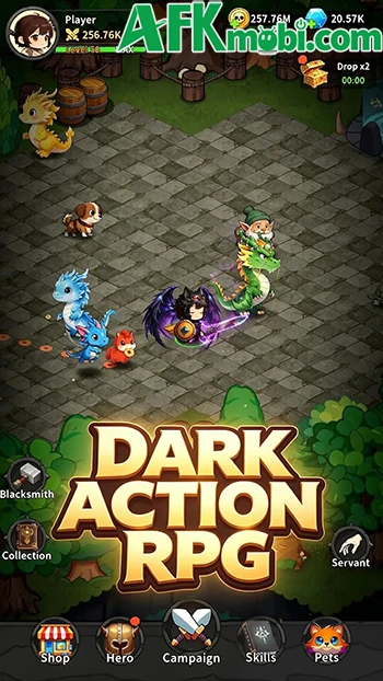Dungeon Battle: Action RPG game hành động nhập vai đơn giản