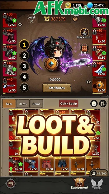 Dungeon Battle: Action RPG game hành động nhập vai đơn giản