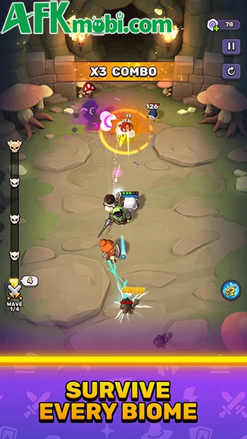 Dungeon Defense Adventure - Xây đội anh hùng phòng thủ