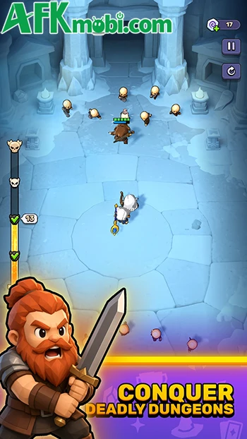 Dungeon Defense Adventure - Xây đội anh hùng phòng thủ