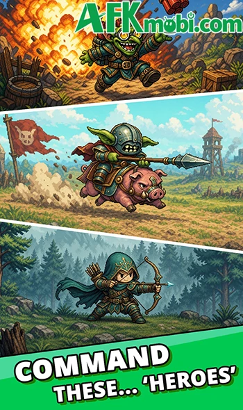 Emperor of All: Idle Empire game chiến thuật tự động chiến đấu