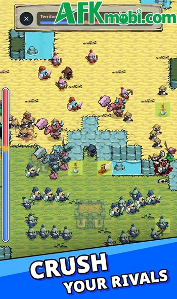 Emperor of All: Idle Empire game chiến thuật tự động chiến đấu