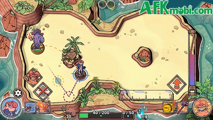 Flick Shot Rogues Mobile game chiến thuật roguelike theo lượt độc đáo
