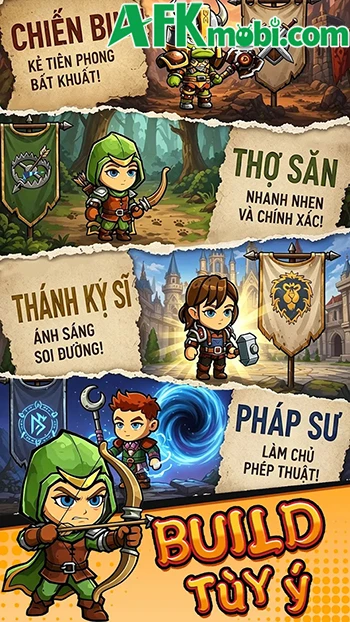 For Glory: Idle RPG cập bến Việt Nam với tên Chiến Vì Vinh Quang