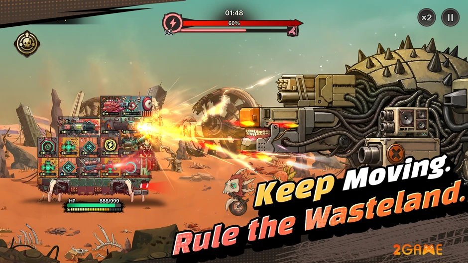 Fortblox: Mobile Fortress Go – Tự xây pháo đài khổng lồ và đưa vào chiến trường hậu tận thế