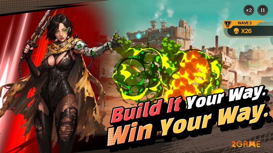 Fortblox: Mobile Fortress Go – Tự xây pháo đài khổng lồ và đưa vào chiến trường hậu tận thế