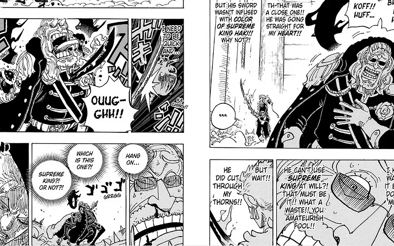 Giải thích kết thúc One Piece chương 1194: Zoro đã kiểm soát hoàn toàn Haki Bá Vương chưa?