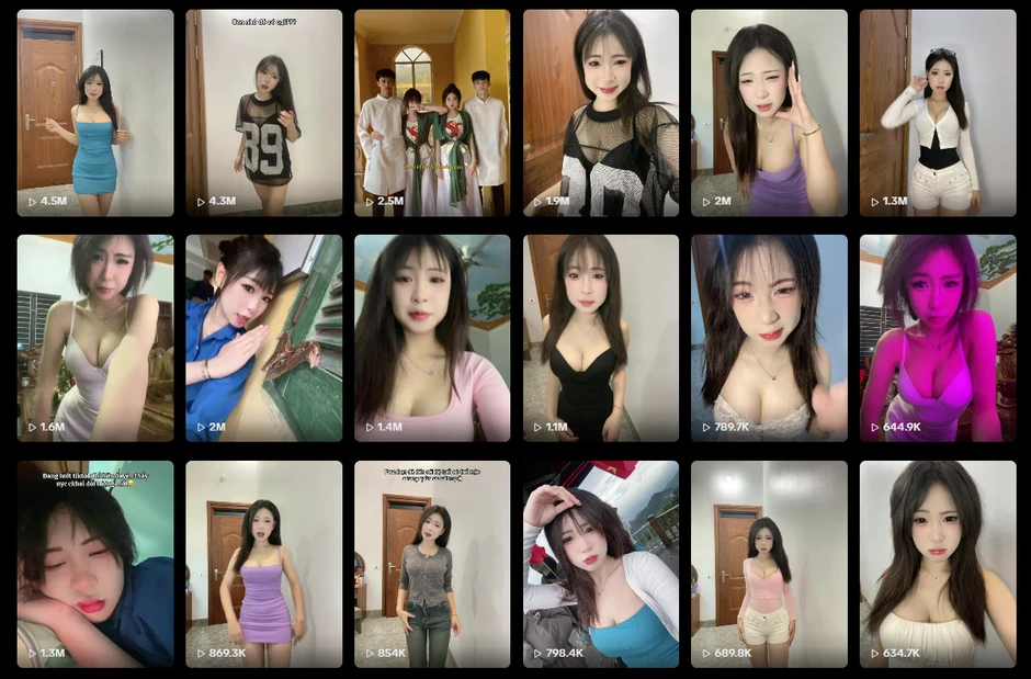 Hot girl 2k9 "viral" MXH, cờ-nhíp hút cả triệu view Hot girl 2k9 "viral" MXH, cờ-nhíp hút cả triệu view