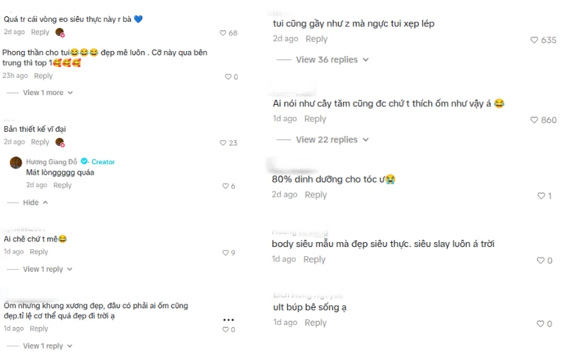 Hương Giang khoe "siêu vòng 2", netizen phán cỡ top 1 Trung Quốc