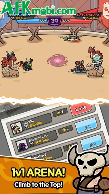 Junk Hero game nhập vai nhàn rỗi mở thùng rác nhận trang bị